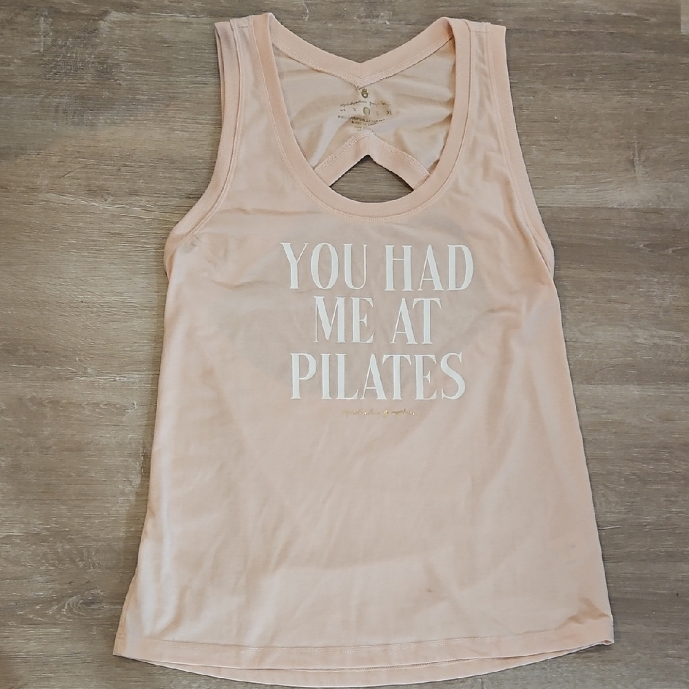 Spiritual Gangster Pilates Tank Size Medium